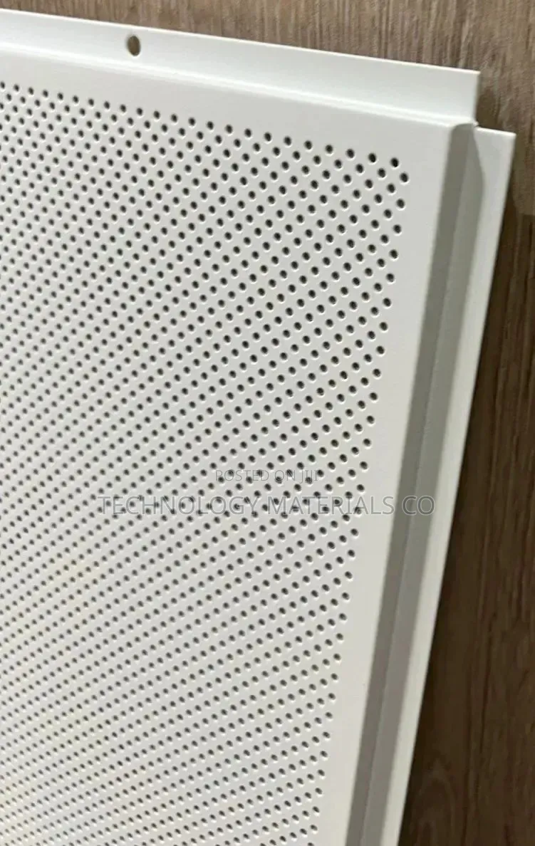 Perforated Aluminium Ceiling Tiles – Using Suspended Grid System