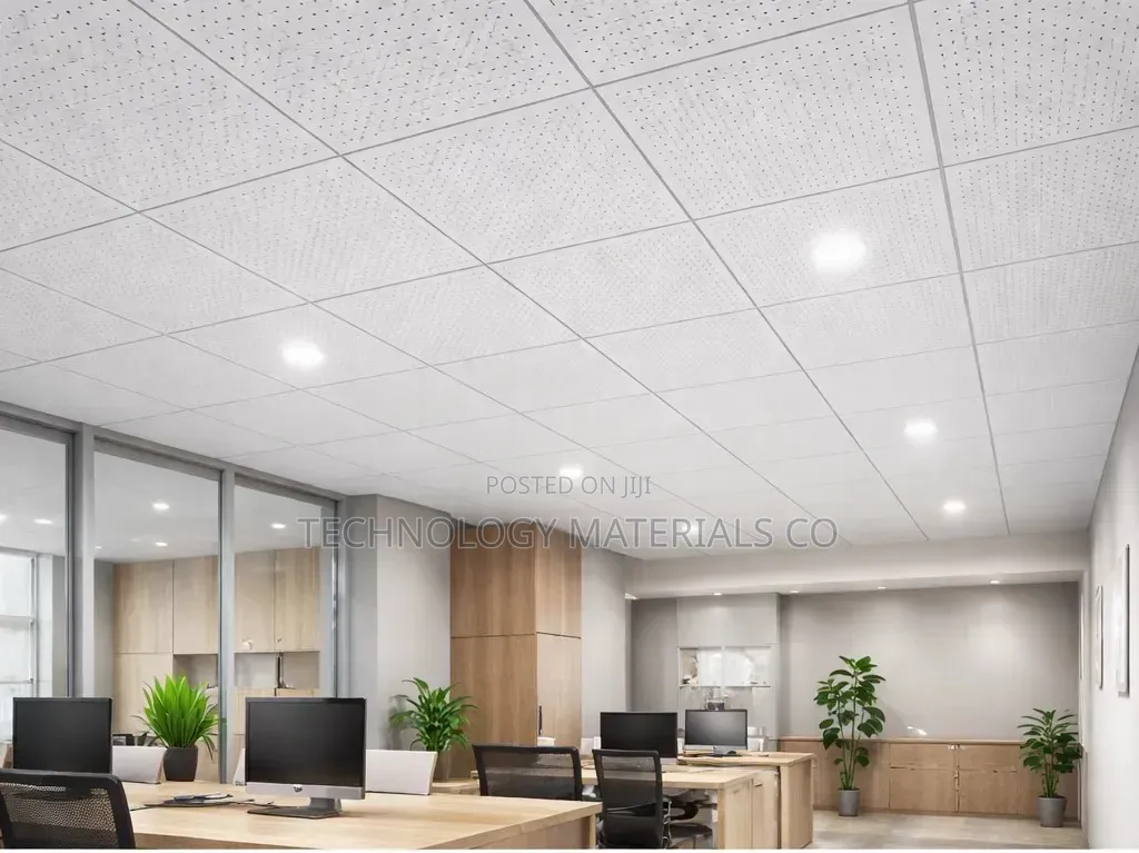 Perforated Aluminium Ceiling Tiles – Using Suspended Grid System