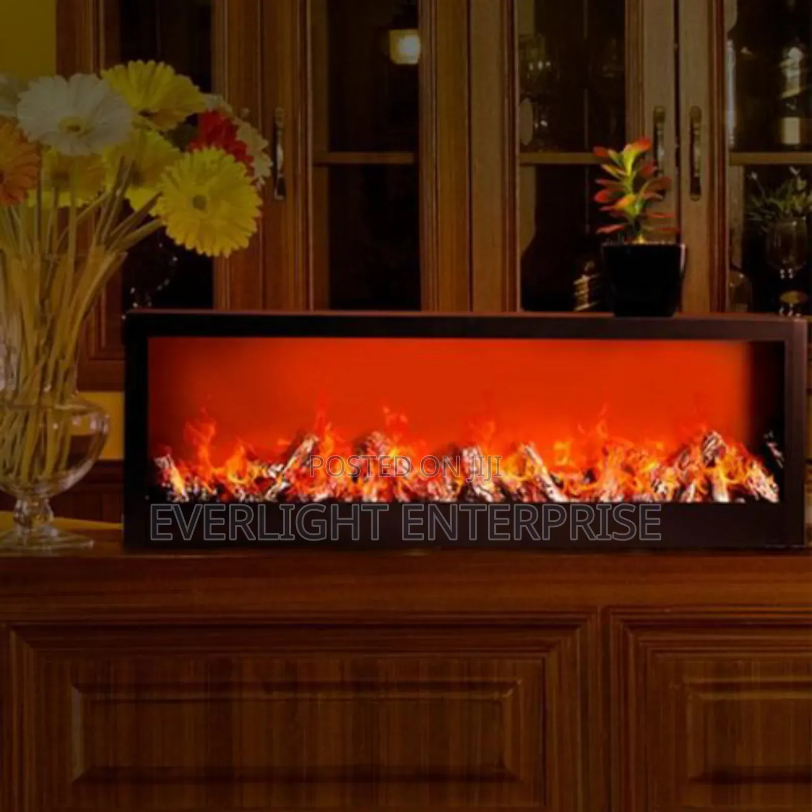 Sh-89 Big Size 100cm Led Fireplace Display