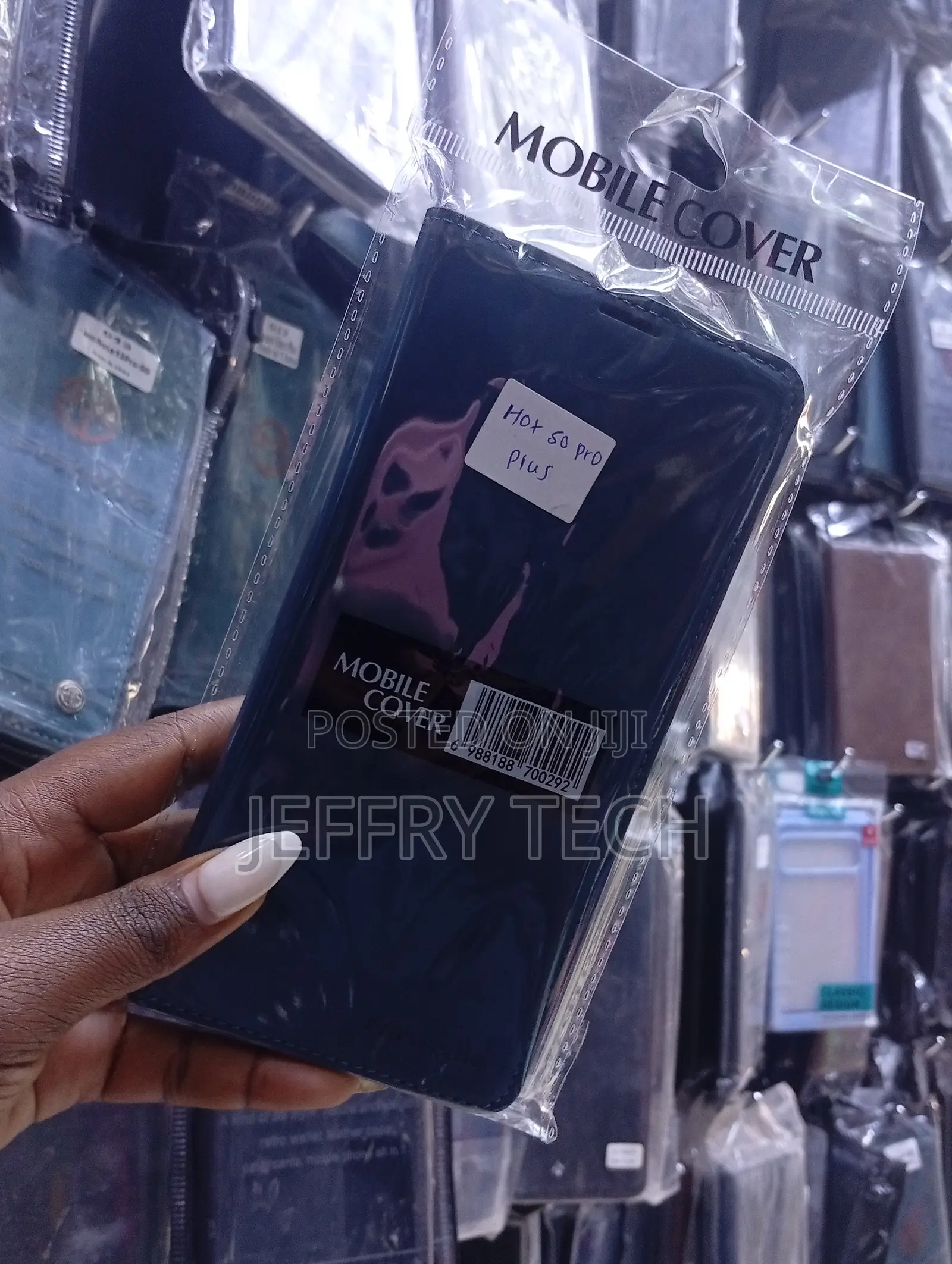 Wallet-Style Cover Designed for the Infinix Hot 50 Pro Plus