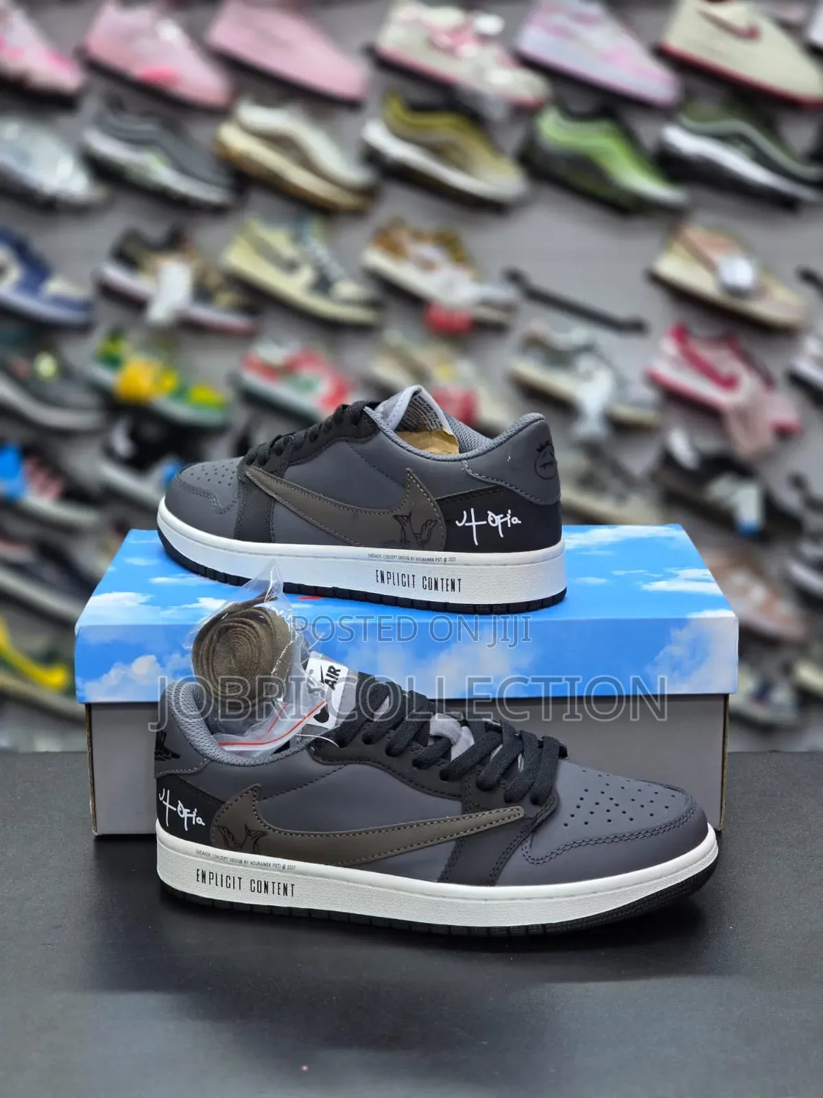 Nike Air Jordan 1 Low Travis Scott Utopia Sneakers