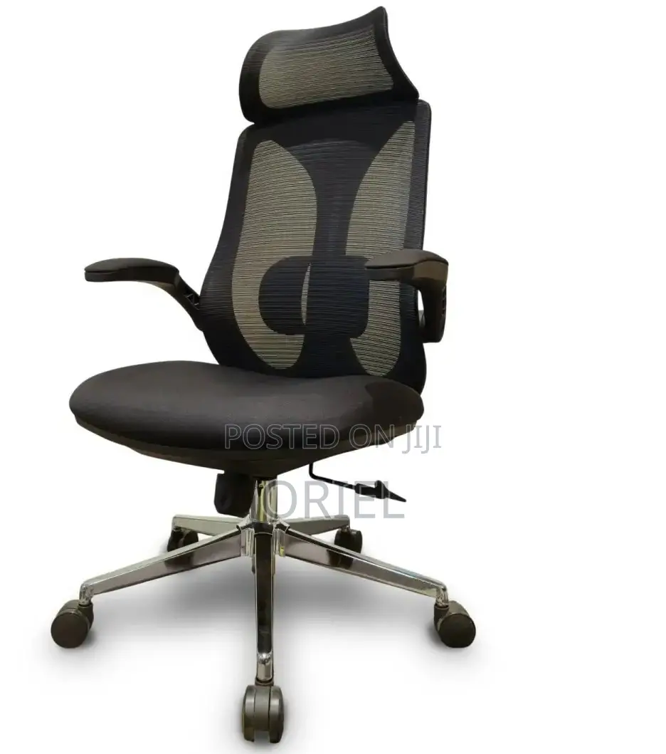 Office Chair : Lumbar Support Ergonomic High-Back Mesh Office Chair