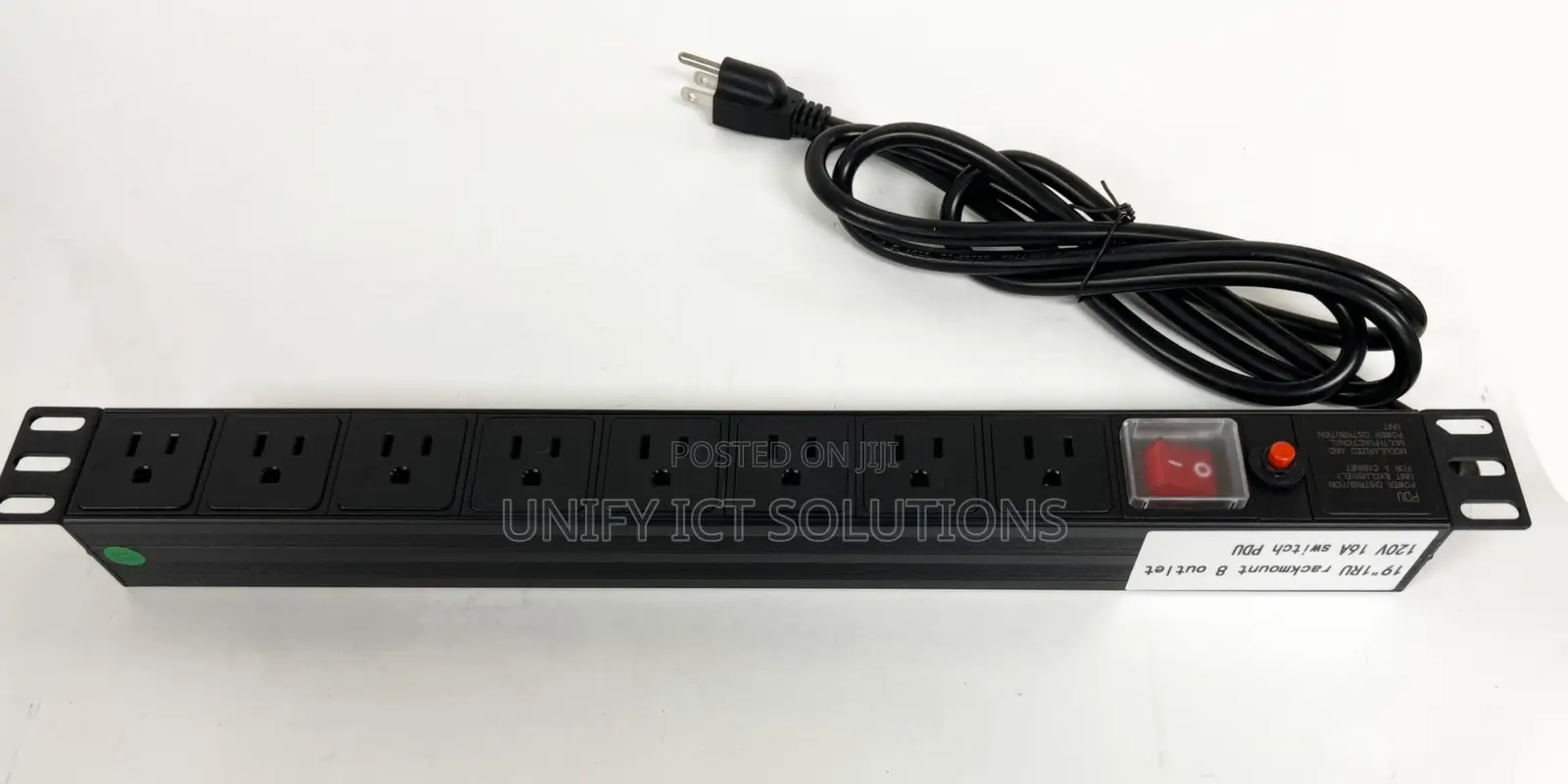 MTN 8 -Way Uk Plug Pdu Aluminium