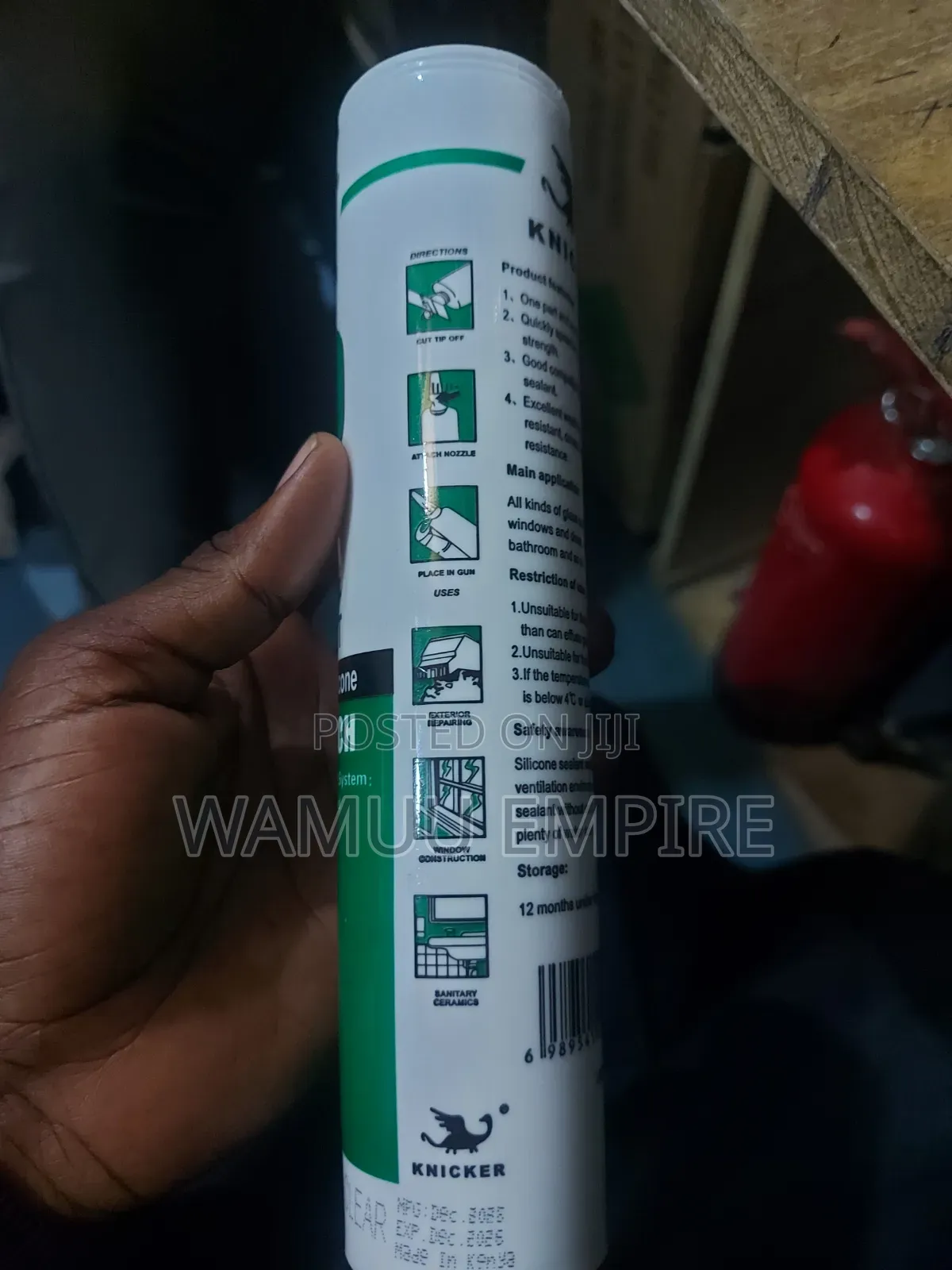 280ml Knicker Gp Silicone Sealant,