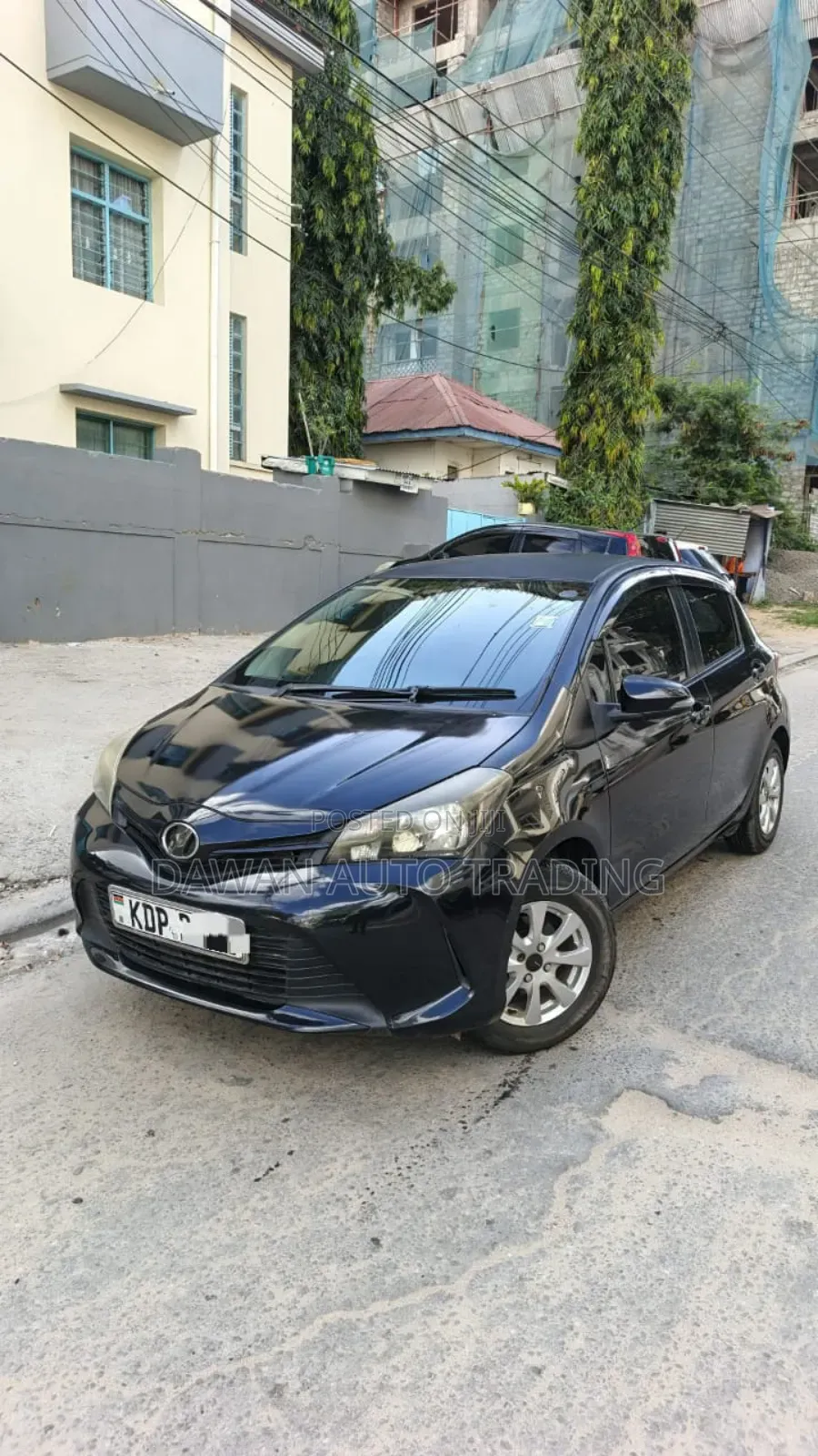 Toyota Vitz 2017 Black