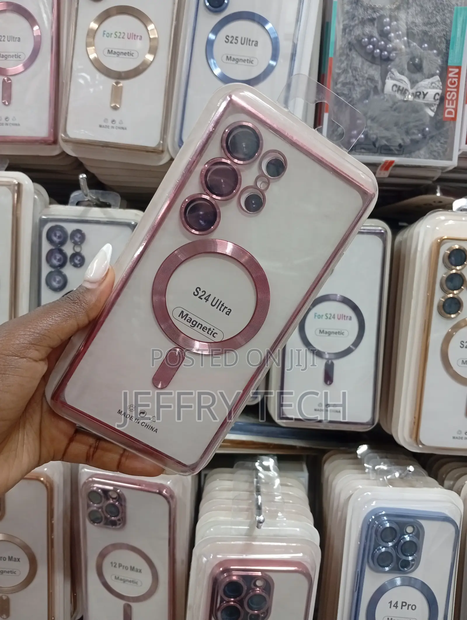 Generic Electroplated Magnetic Clear Case