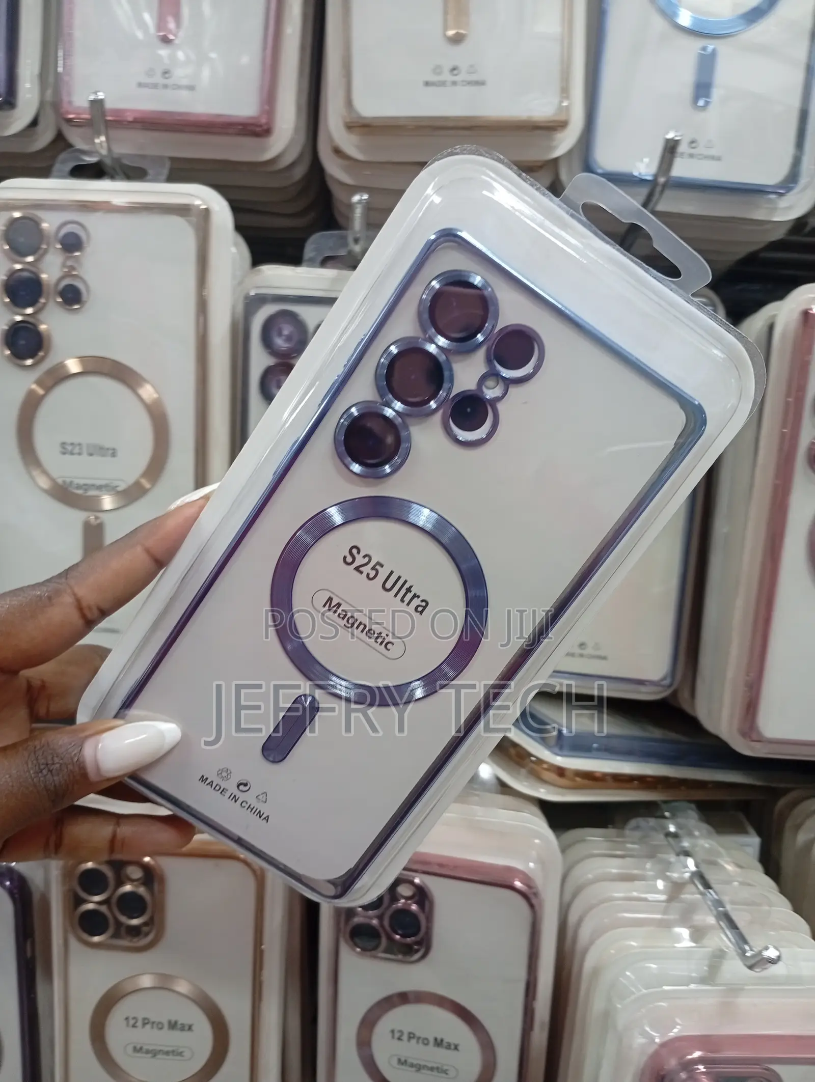 Phone Case] With Magsafe Chargers for the Samsung Galaxy S25 Ultra.