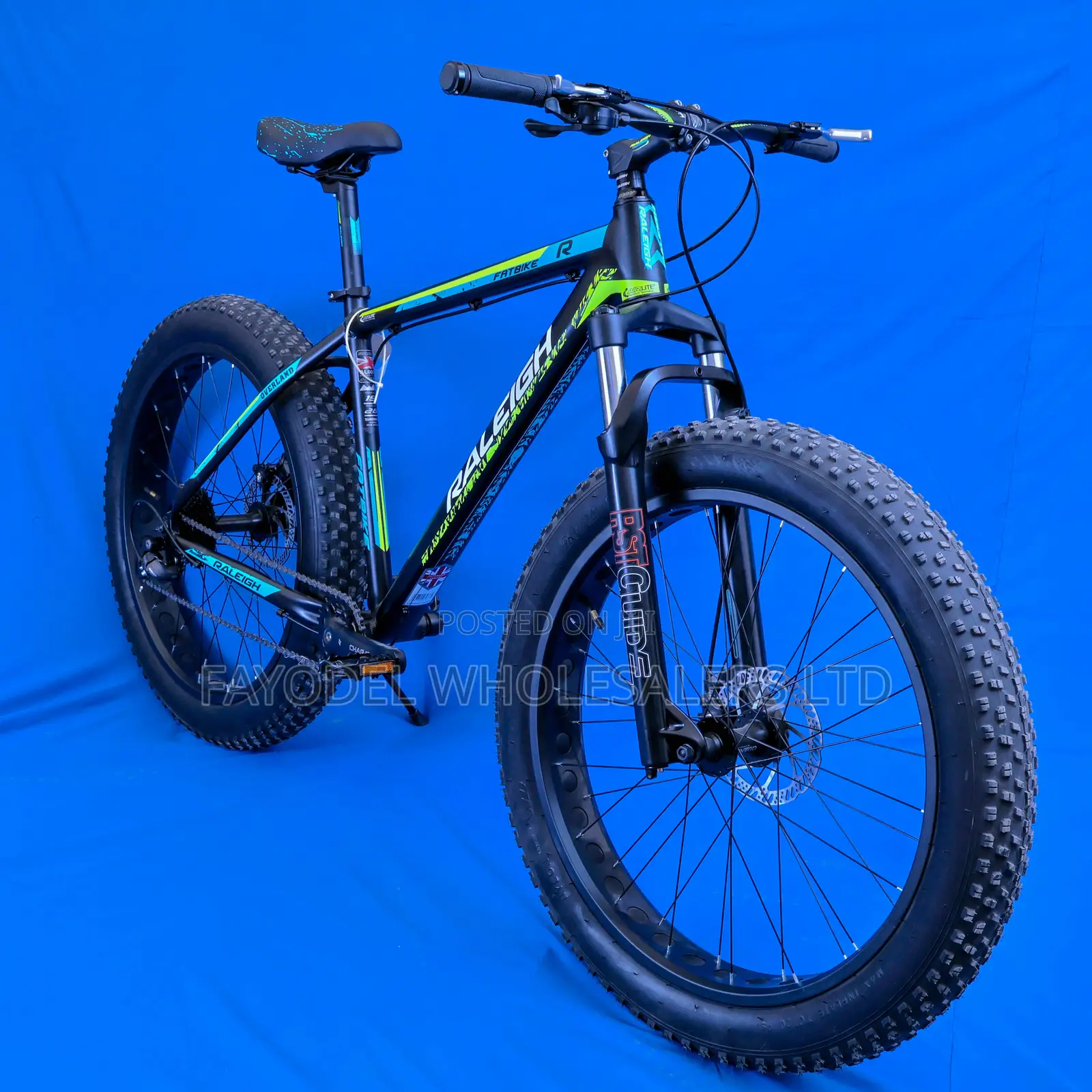 Raleigh 26-Inch Fat Bike – Strong, Stable Adventure-Ready