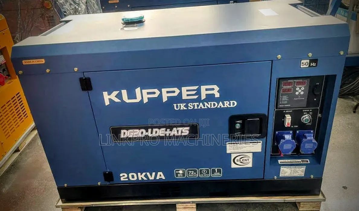 Kupper Uk 20 Kva Diesel Generator 3 Phase With Ats