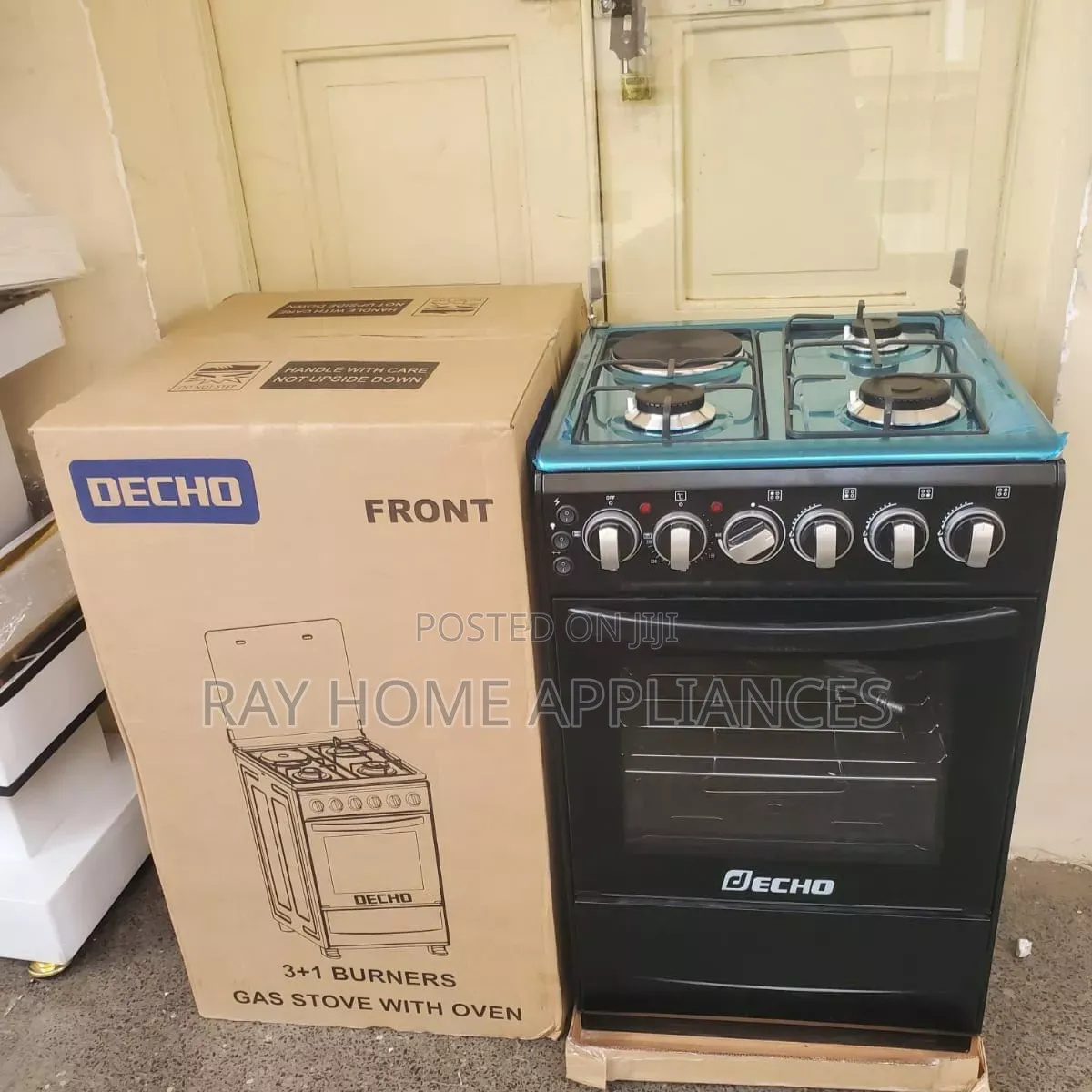 50*55cm Decho 3gas+1electric Plate Standing Cooker With Electric Oven