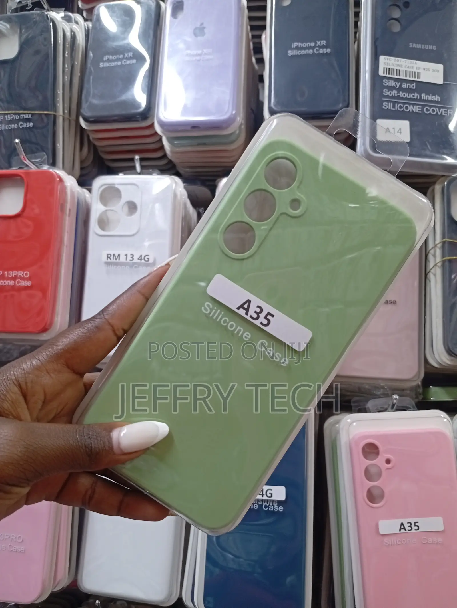 Silicone Phone Case Designed for the Samsung Galaxy A35 5g.