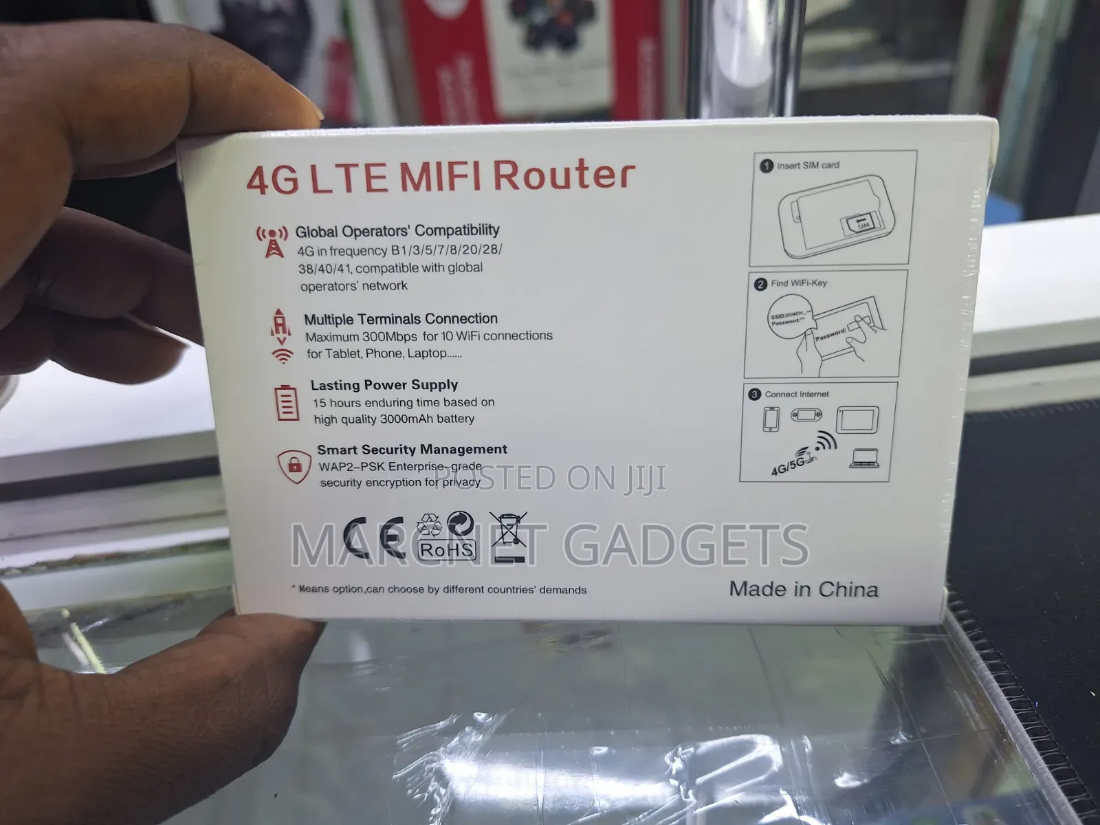 Zonch E180 Pro Portable Mifi Router Supports Faiba Saf Airtel Telkom