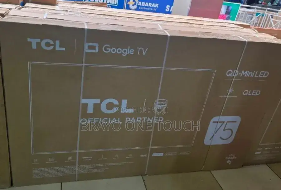 TCL 75c6k Qd-Mini Led Google Tv – 75 Inch, Uhd
