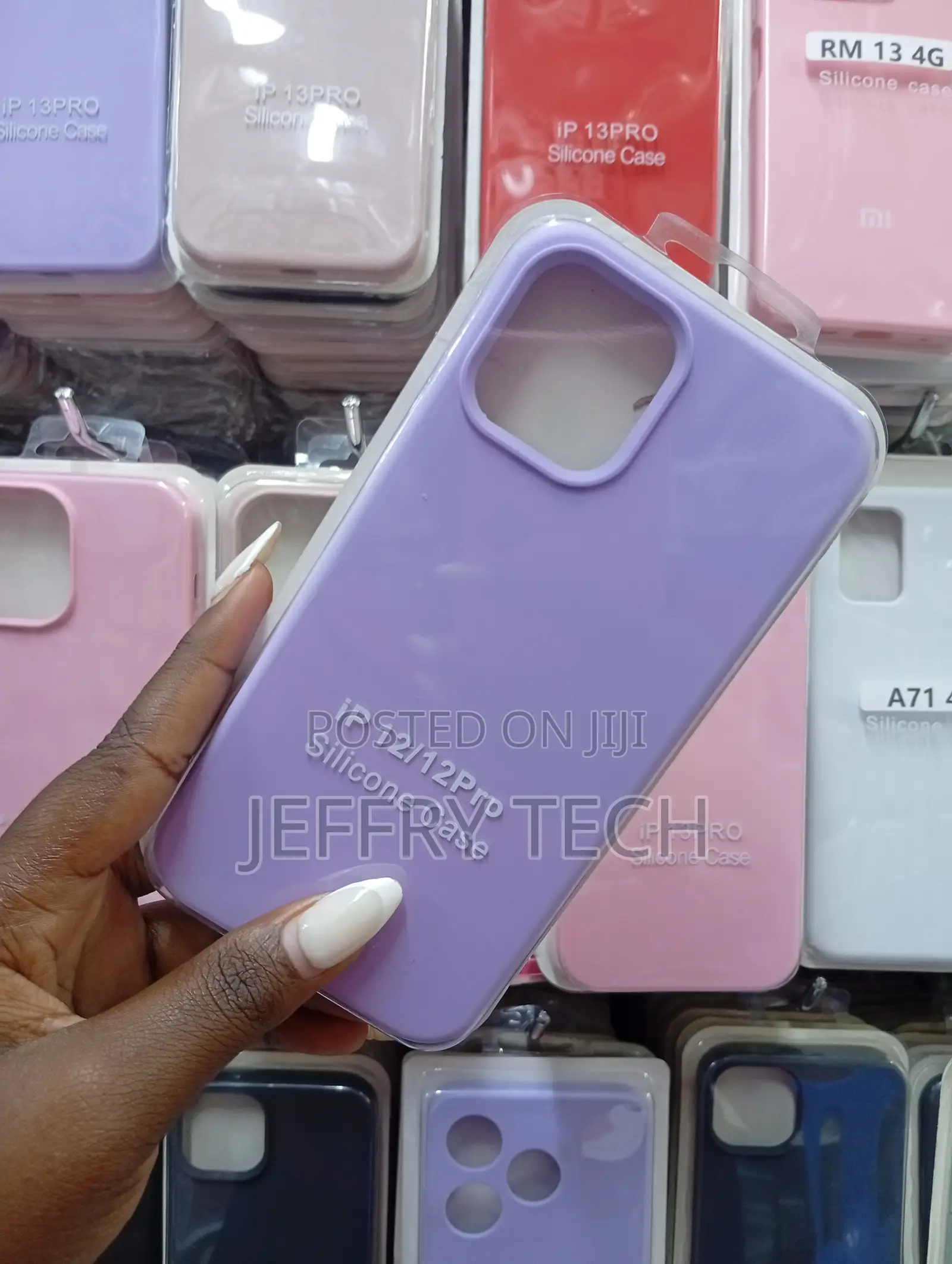 Features a Collection of Silicone Protective Cases for Apple iPhones,