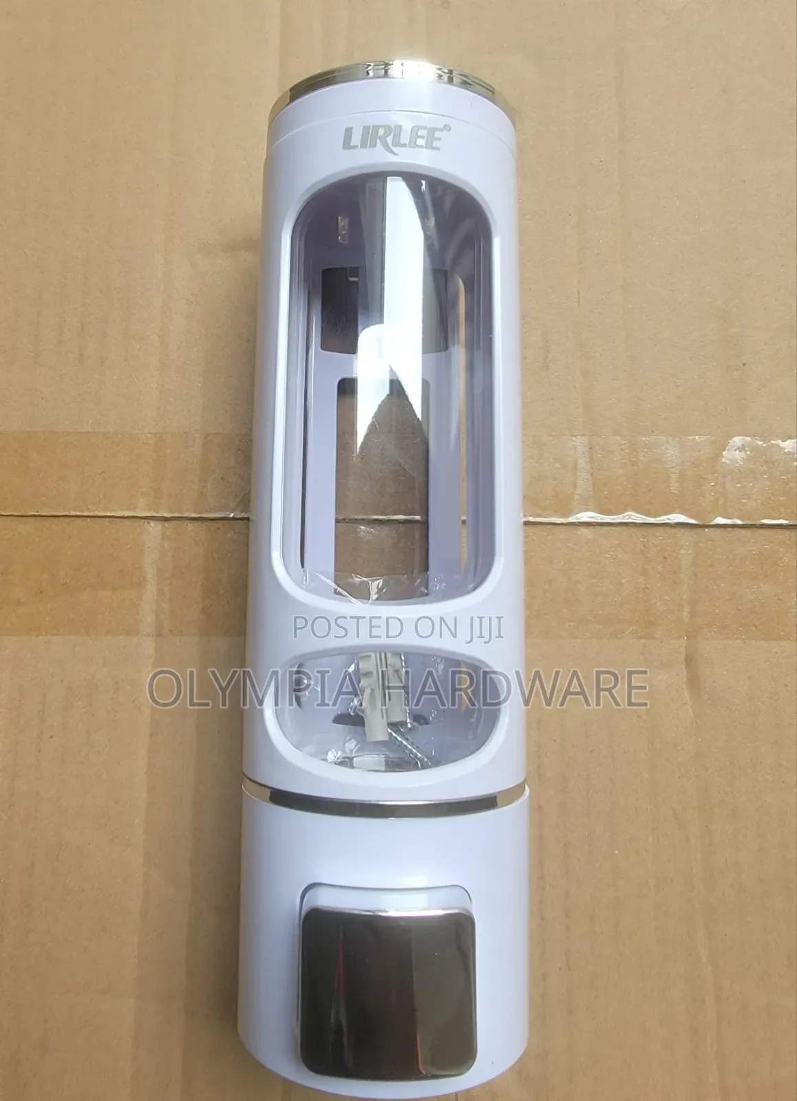 White Liquid Soap Dispenser