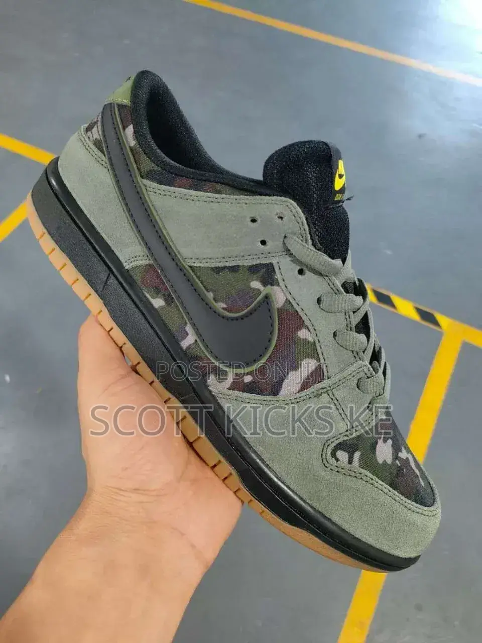 Nike Sb Dunk X Camouflage Top Quality
