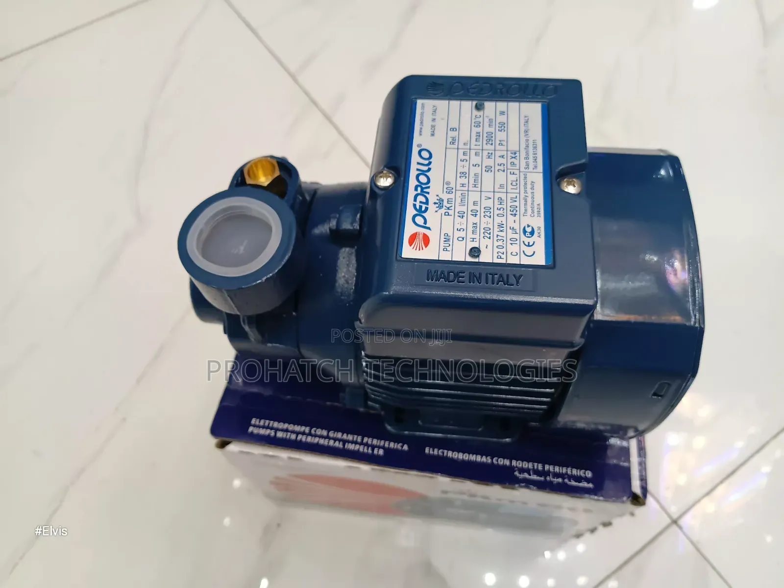 Pedrollo 0.5hp Booster Water Pump