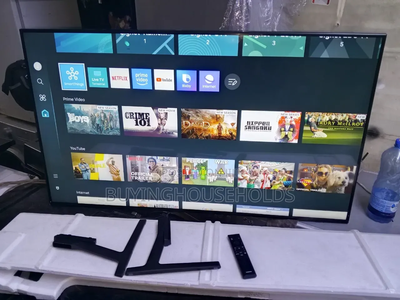 Samsung 50" Du7010 Frameless Smart Tv