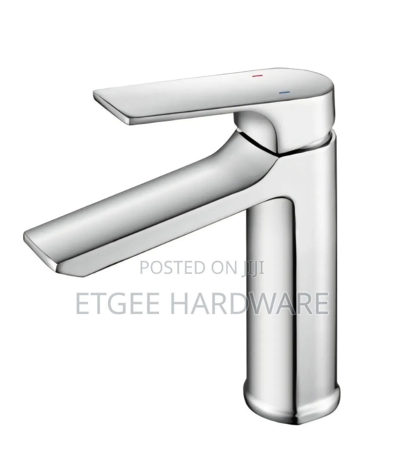 Basin Mixer Chrome Chrome / Silver Hot and Cold Water- 15