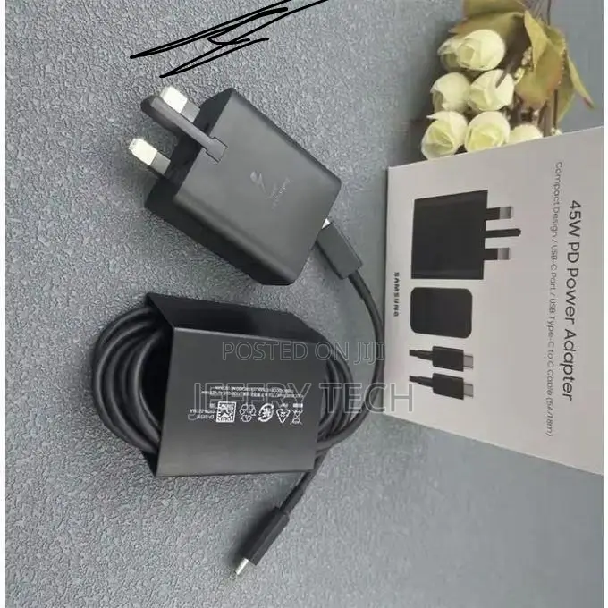 Samsung 45w Super Fast Charger – Usb Type-C Power Adapter Ultra-Fast C