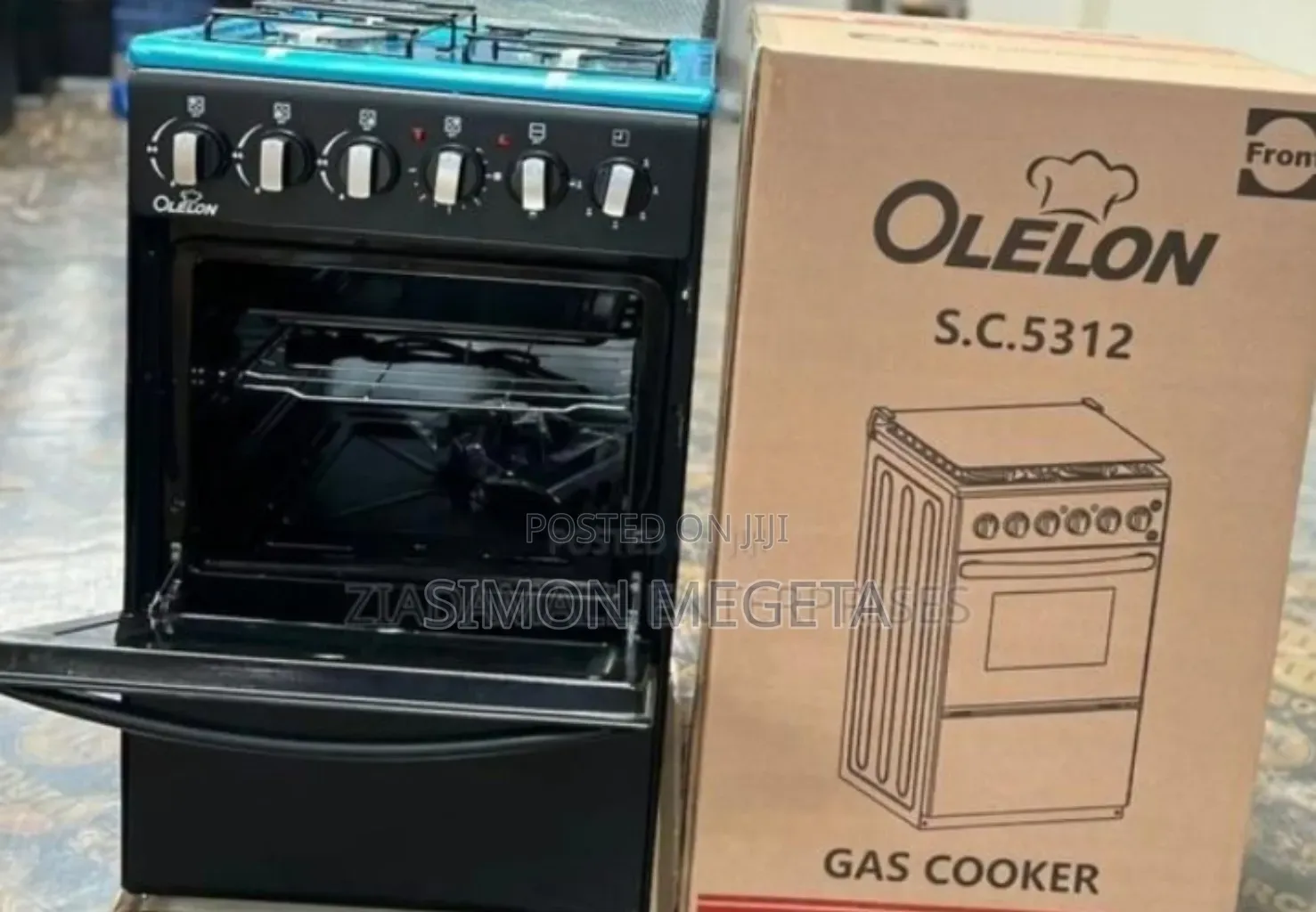 Electric Automatic Ignition 50*55 Olelon 3+1 Standing Cooker
