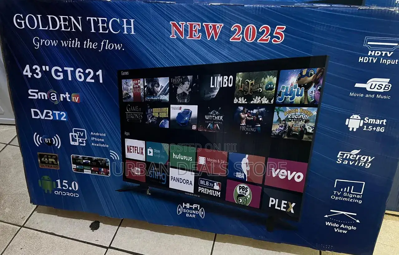 Goldentech 43” Smart Android Tv