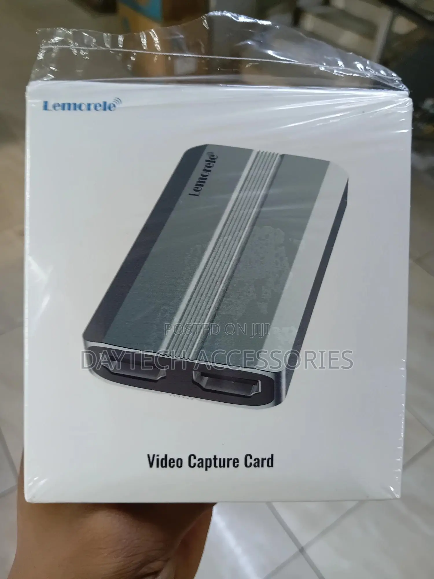 Lemorele 4k30hz Hdmi Video Capture Card With Loop-Out - Gray