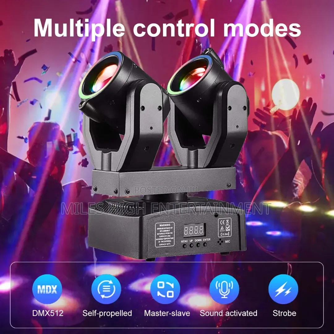 2 Head Moving Stage Light 100w