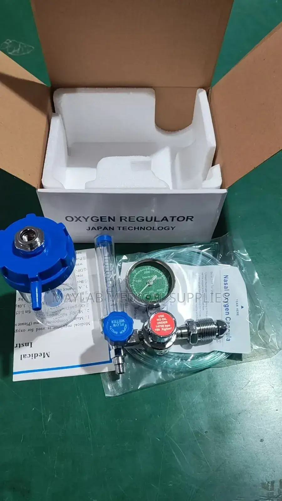 Oxygen Regulator Side / Horizontal – Medical Oxygen Cylinder Regulator