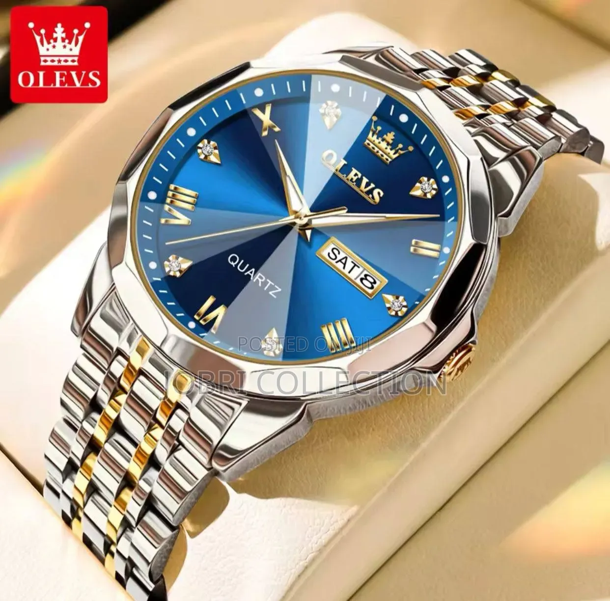 Olevs Gents Stainless Gents Watch