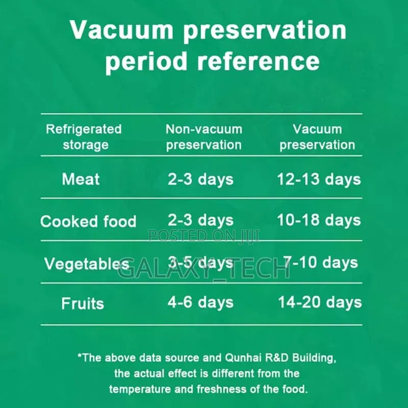 100pcs Food Storage Vacuum Bags