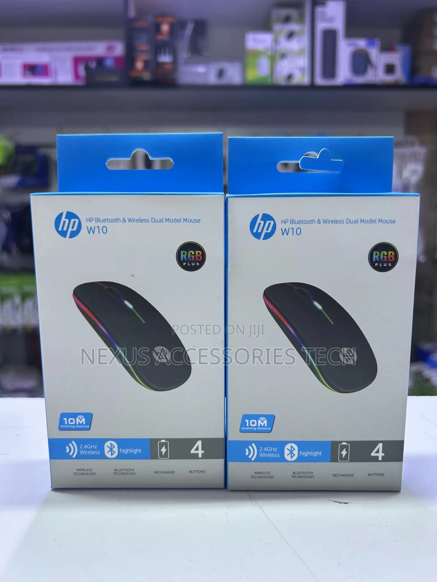 Hp Bluetooth Wireless Dual Mode Mouse–2.4ghz +Bluetooth,Rechargeable