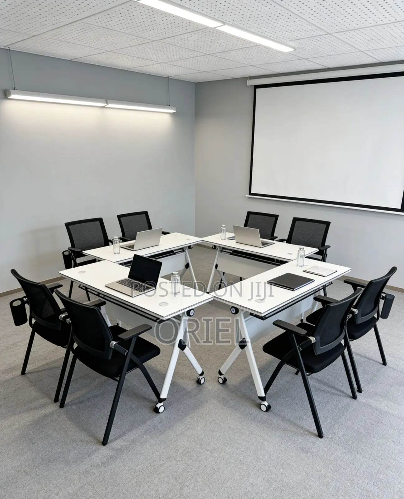 Office Table : Folding Meeting Conference Table