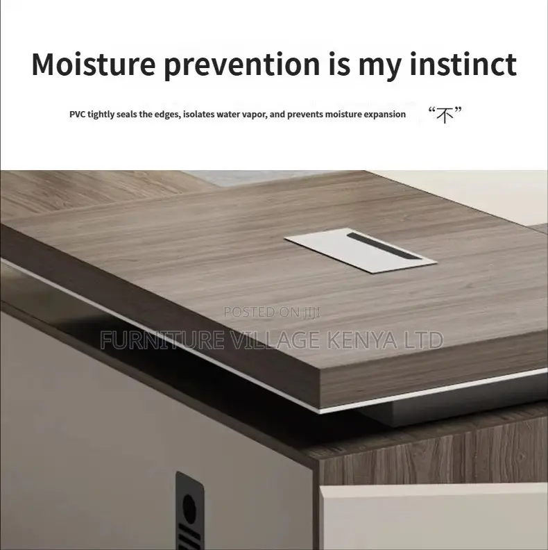 1.6 Meters Imported L-Shaped Boss Writing Table