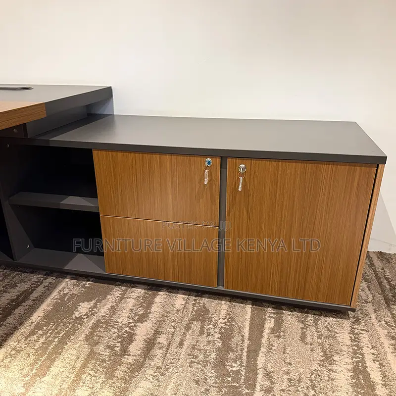 1800mm Manager's L-Shape Office Imported Table