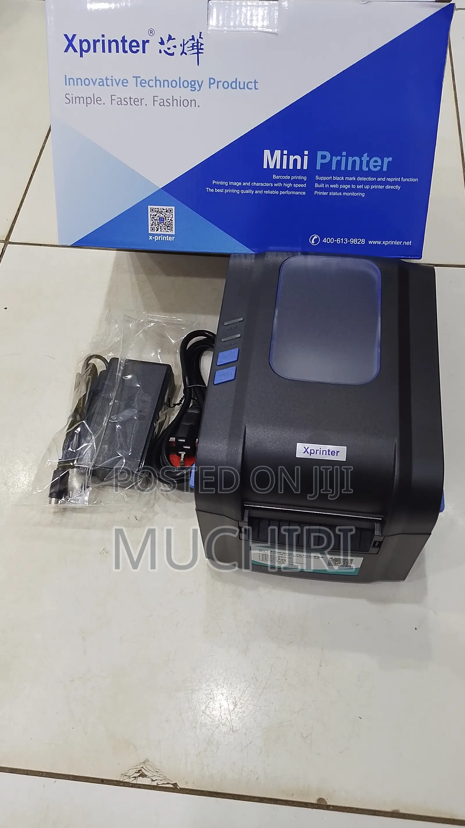 80mm Label Printer Xp370b For Shops Pos
