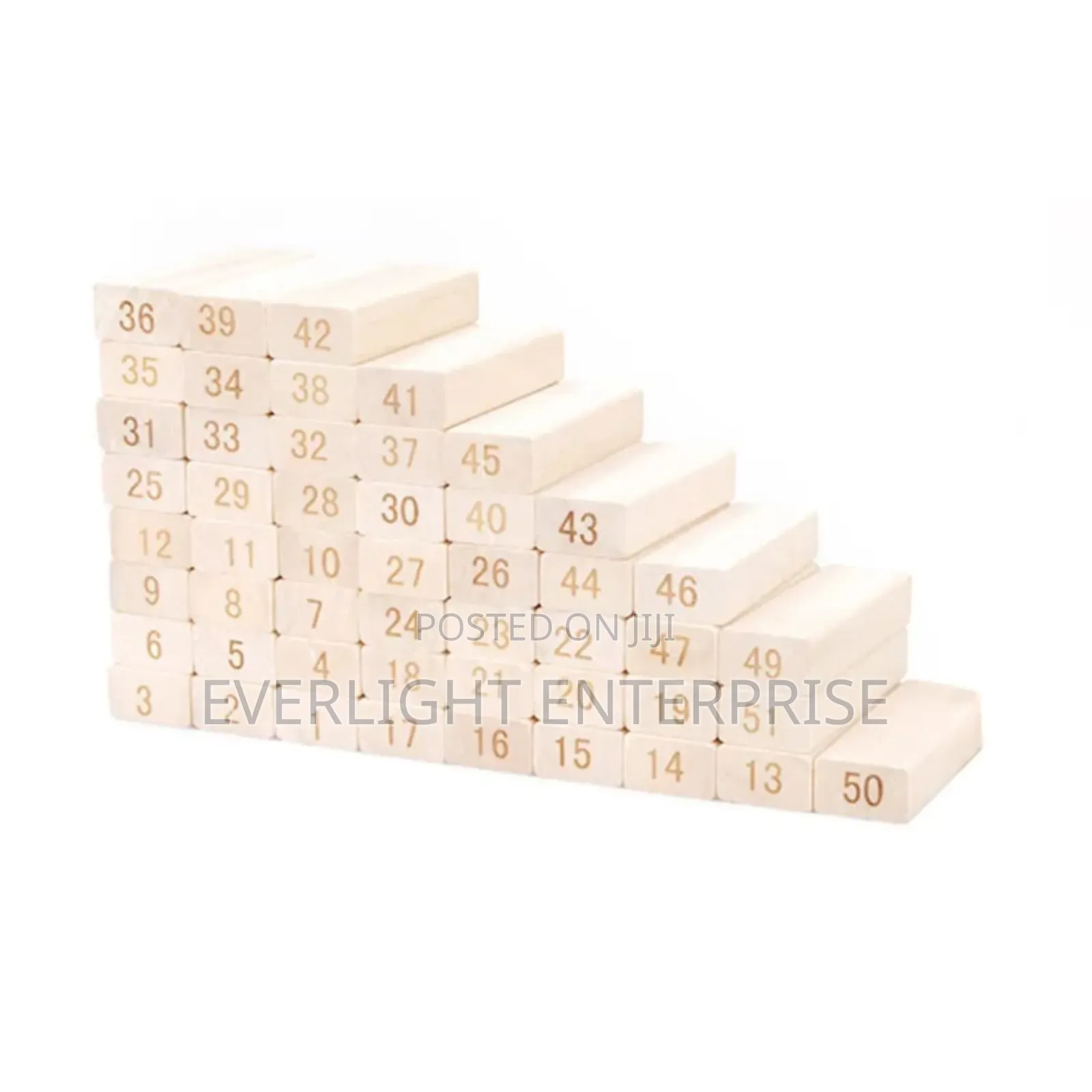 54 Pc's Large Jenga Blocks
