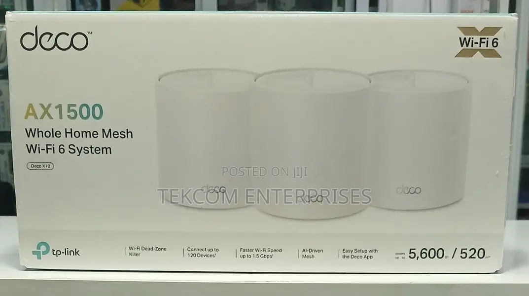 Tp Link Ax1500 Deco X10 / Tp Link Deco X10 (3- Pack) Mesh