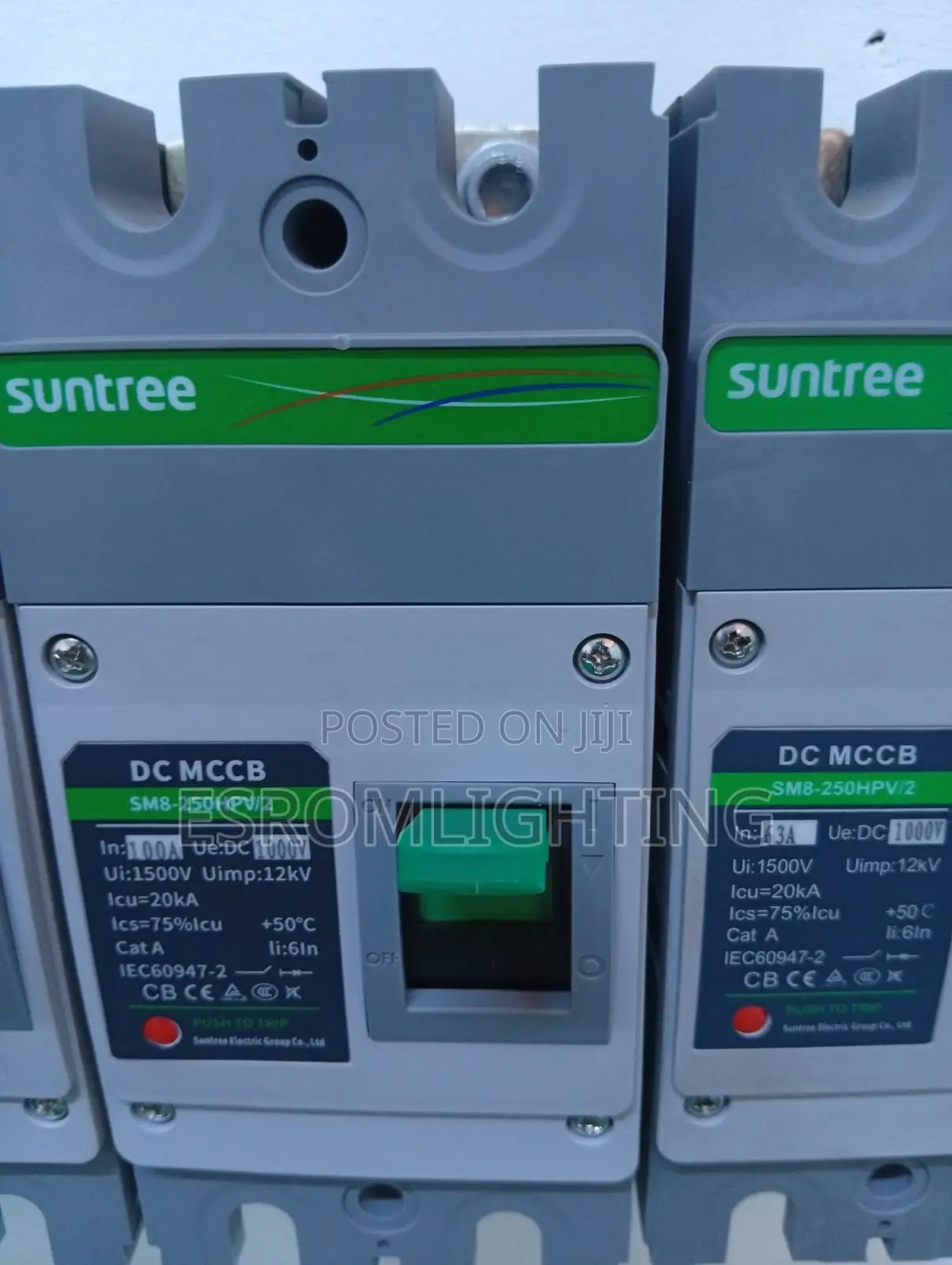 Suntree Dc McCb 63a/100a/125a — Solar Circuit Breaker