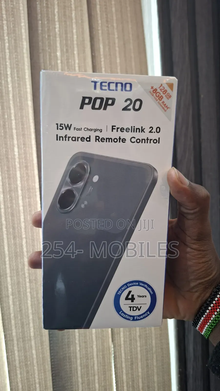 New Tecno Pop 20 128 GB Black
