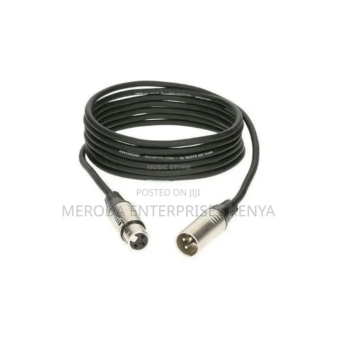 Microphone Cable XLR Best Quality Canon to Canon - 5 Meters