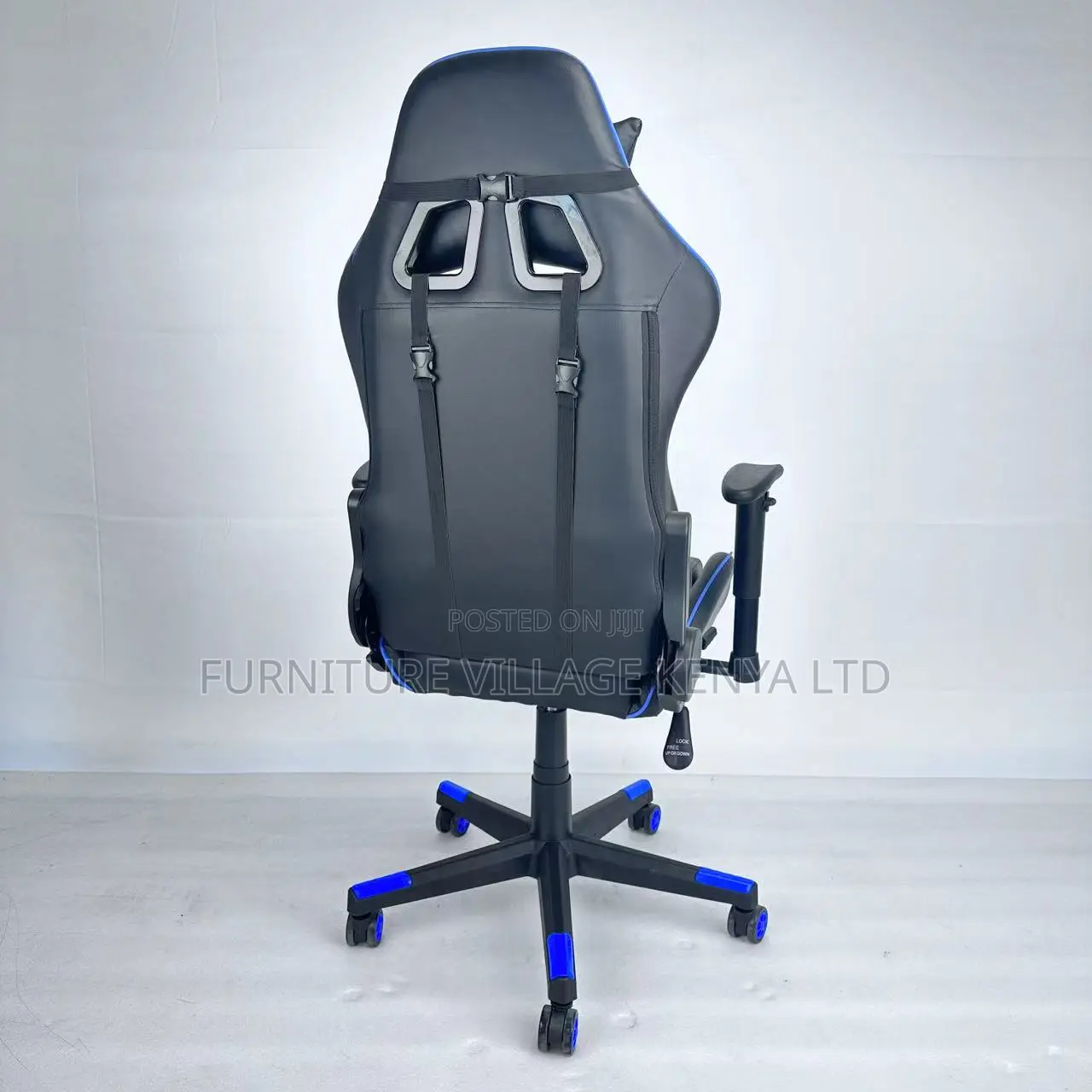 Egronomic Swivel Leather Gaming Desk Chair