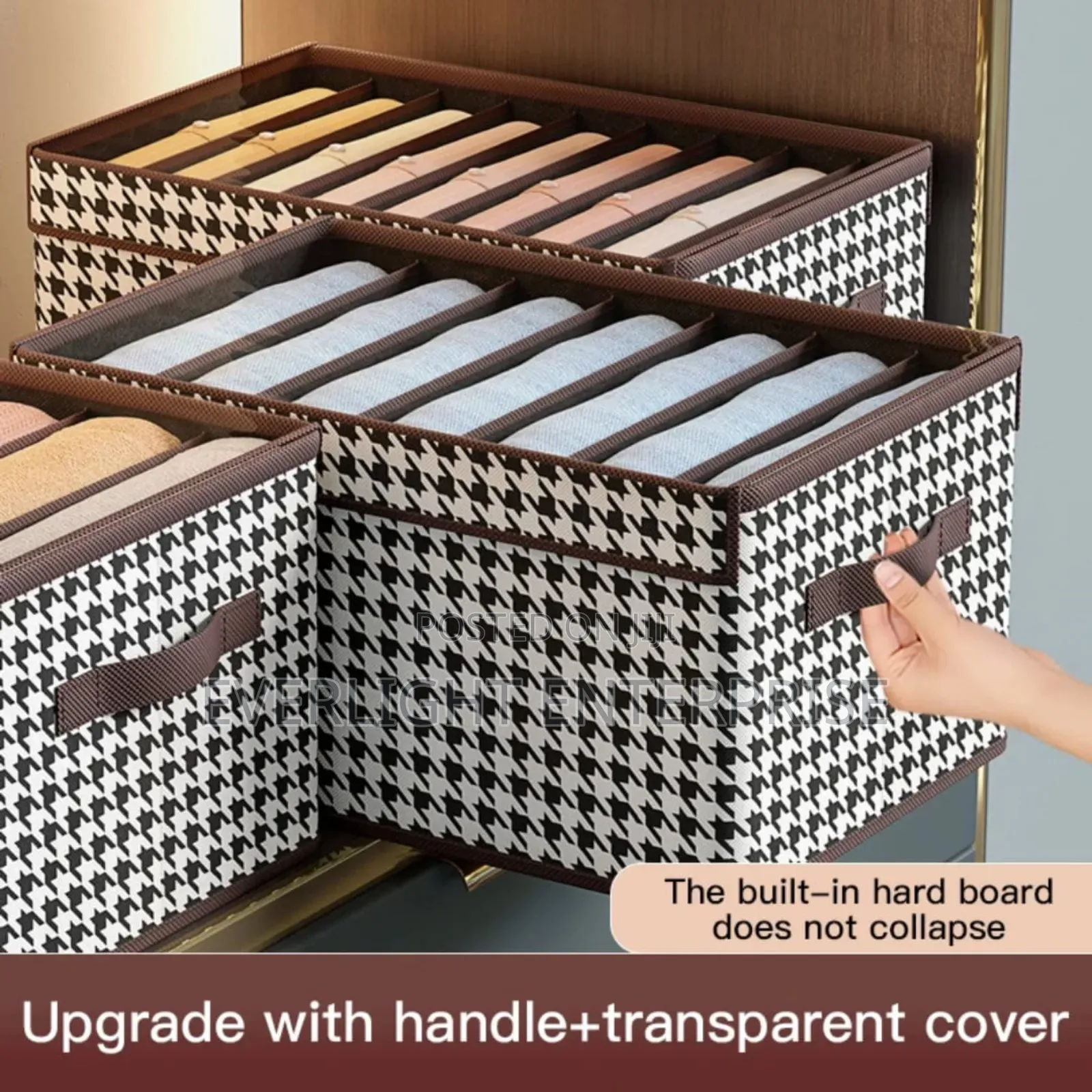 Foldable Wardrobe Drawer Organiser Clothes Organiser