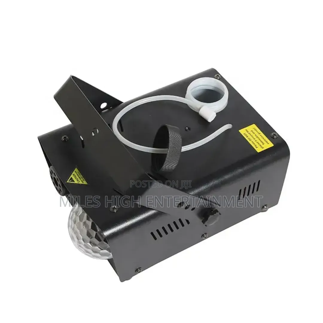 Portable Smoke Machine With Disco Lights