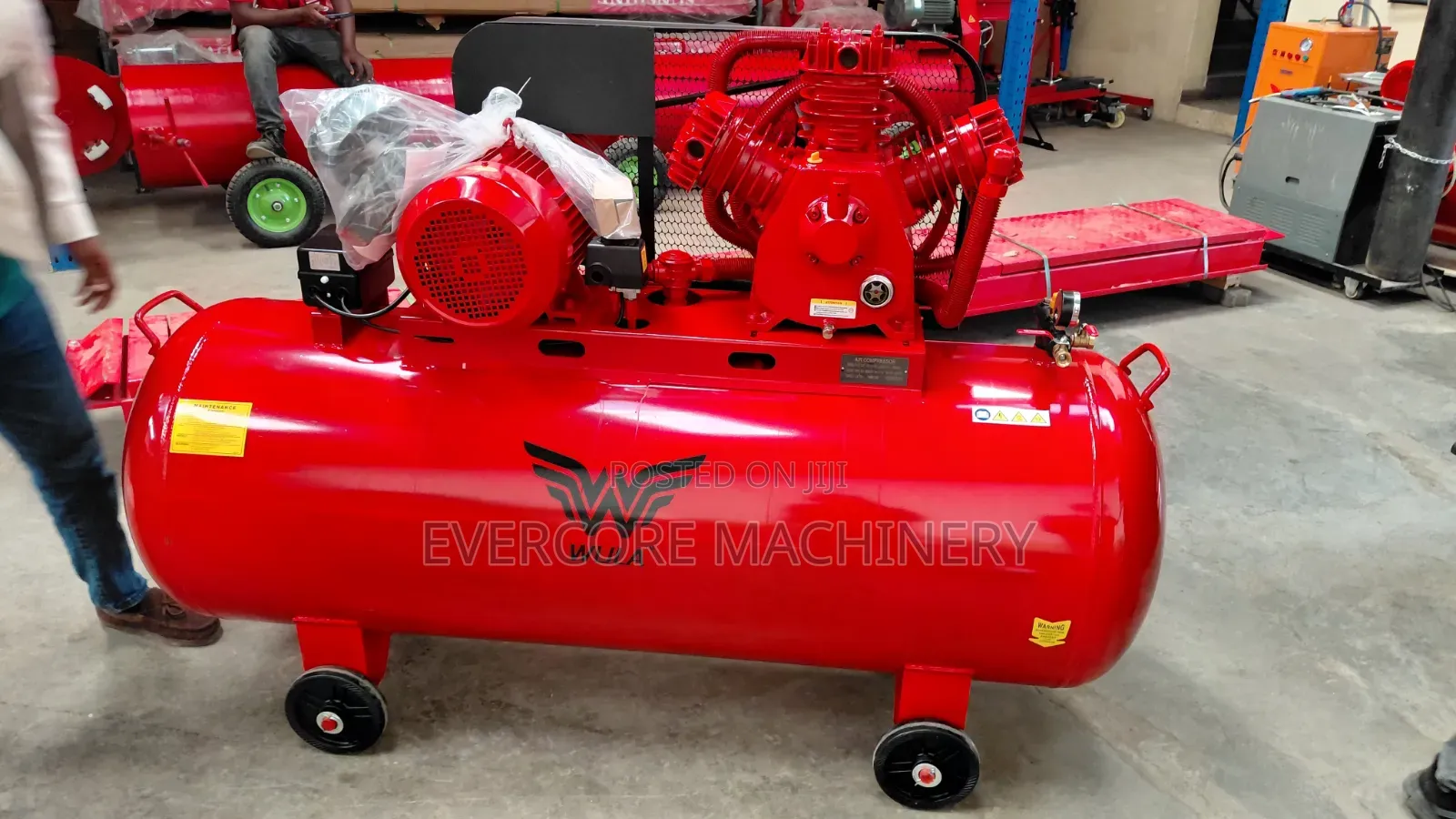 Commercial 500l Air Compressor Equipment for Garages.