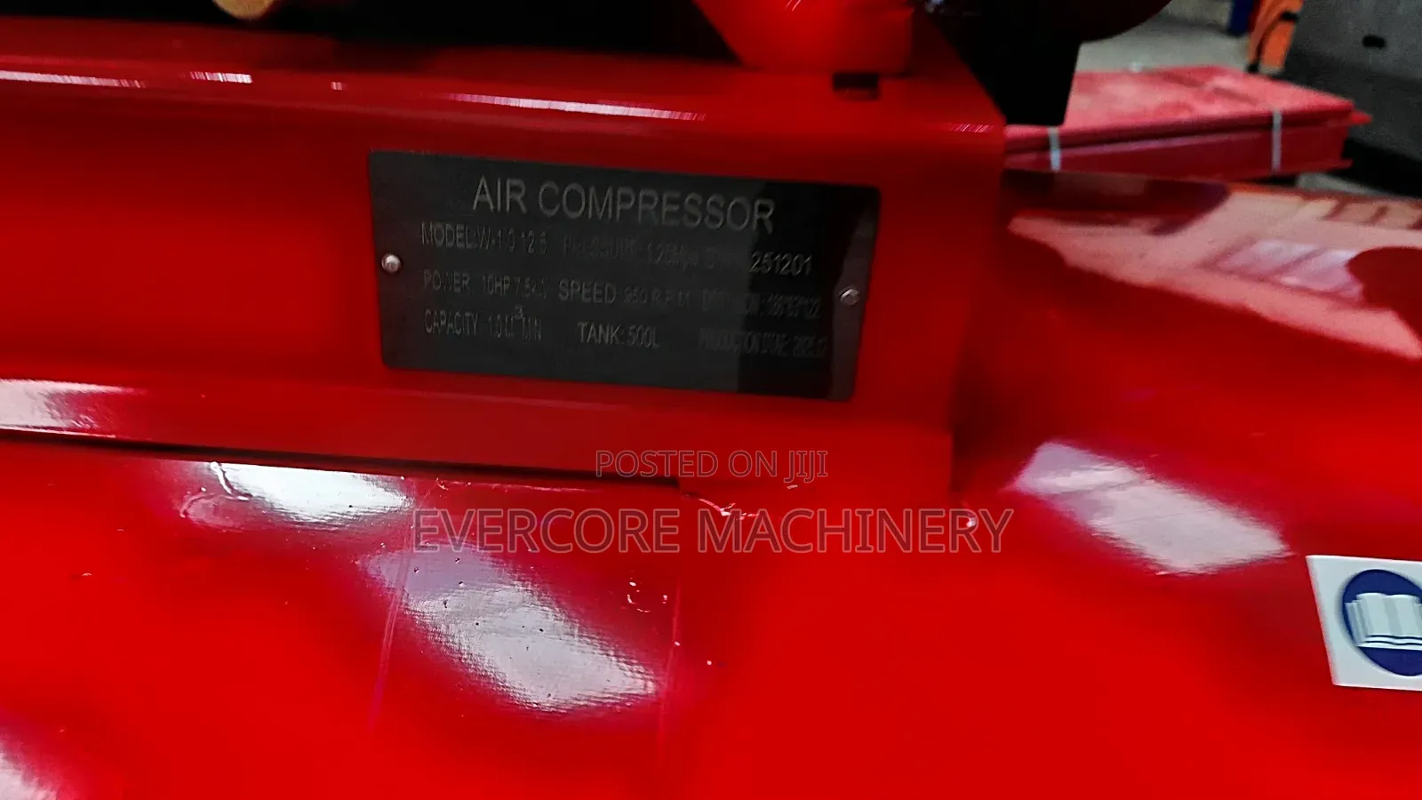Commercial 500l Air Compressor Equipment for Garages.