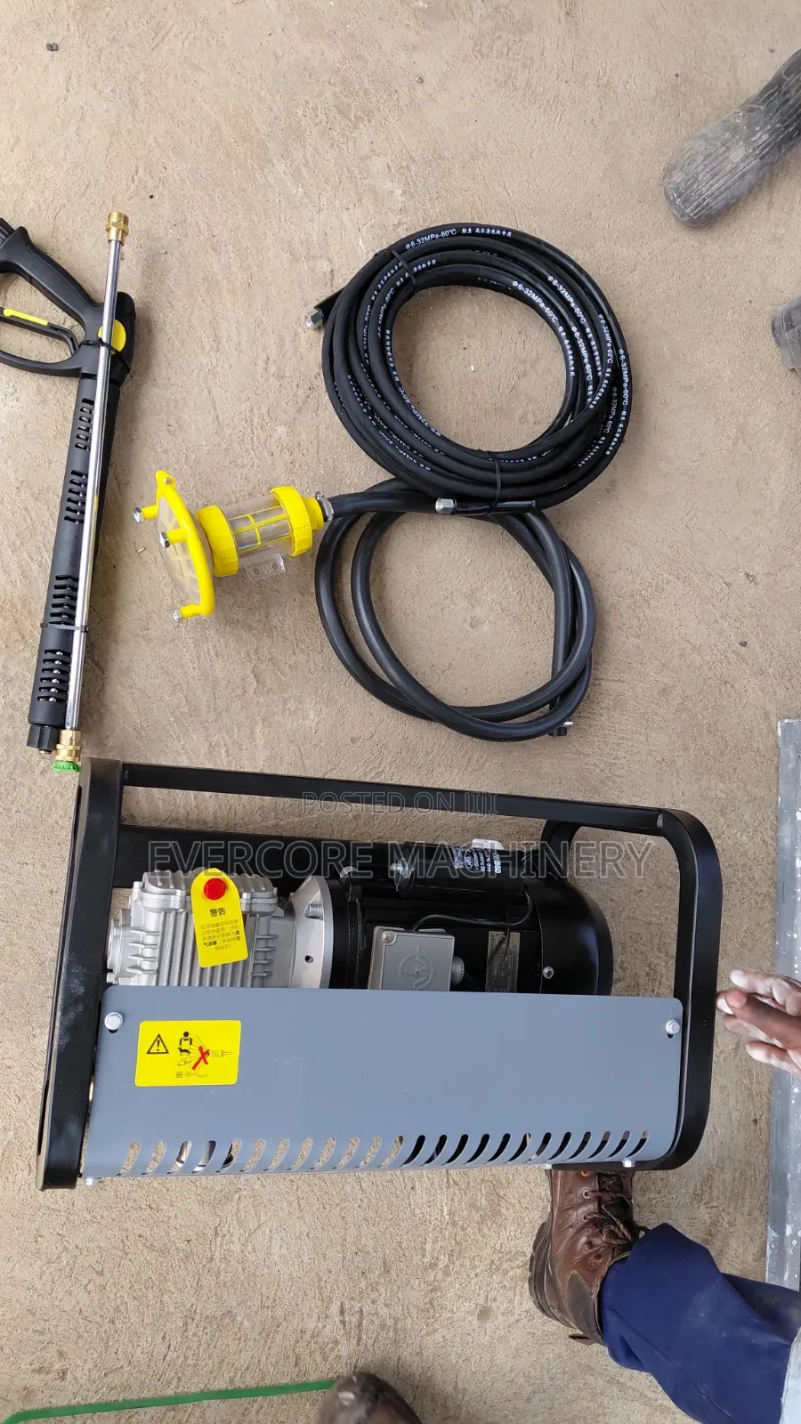 Heavy Duty Highpressure Washer Machine Italian Technology.