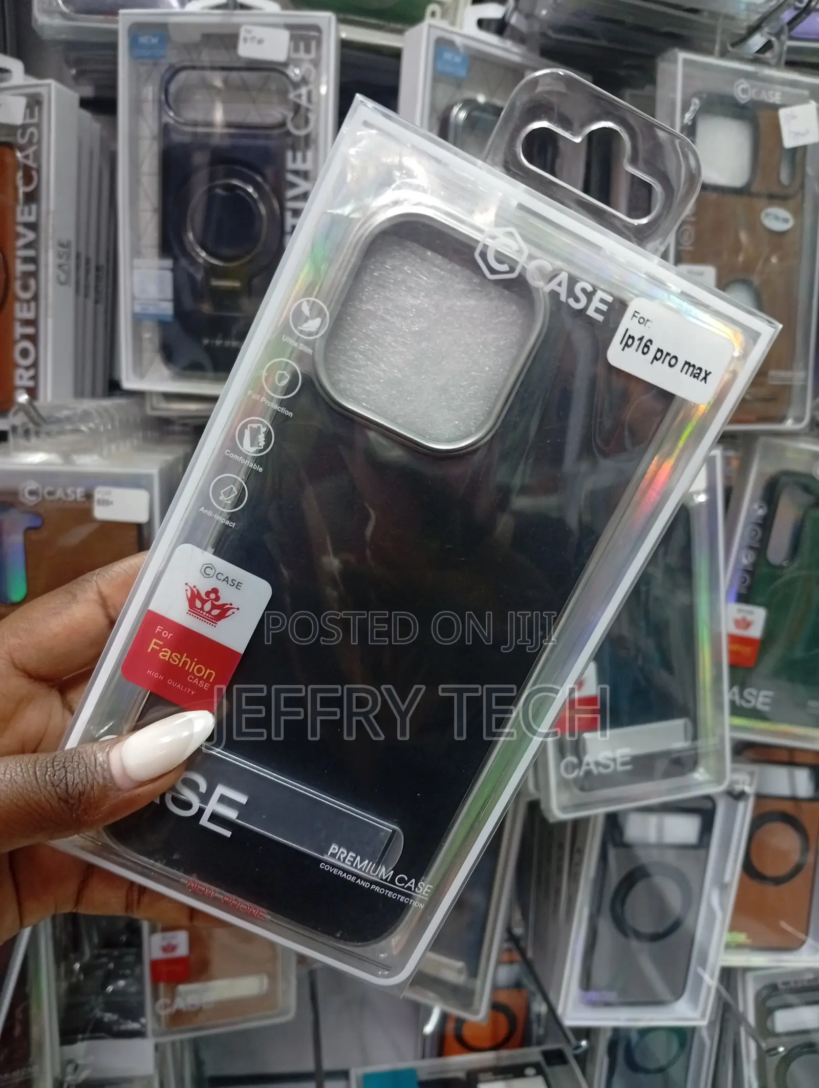 Protective Case Designed for the Apple iPhone 16 Pro Max.