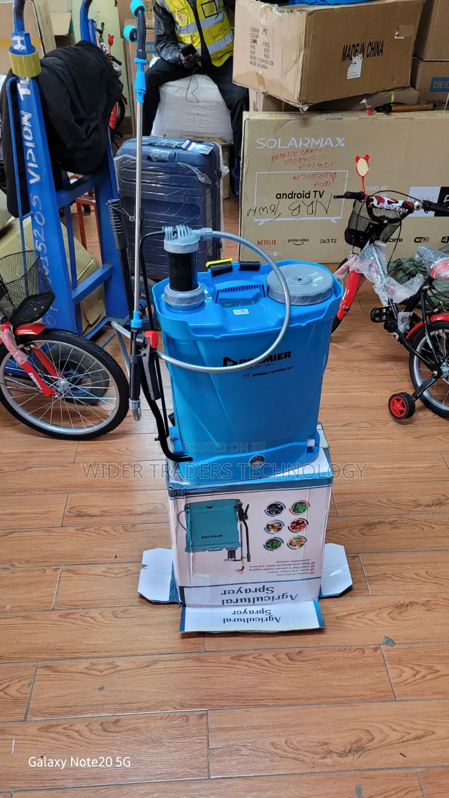 Premier 20l Battery Operated Knapsack Sprayer.