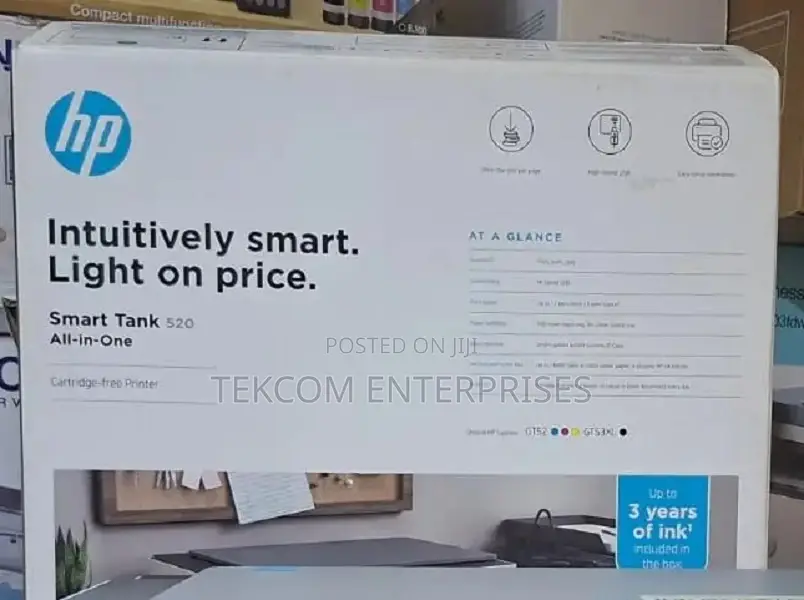 Hp Smart Tank 520 All-in-One Printer